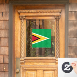 Guyana vlag raamsticker