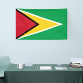 Guyana vlag spandoek (Beurs)