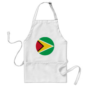 Guyana vlag  standaard schort