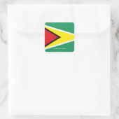Guyana vlag sticker (Tas)