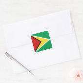 Guyana Vlag Sticker (Envelop)