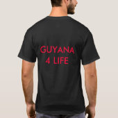 guyana vlag t-shirt (Achterkant)