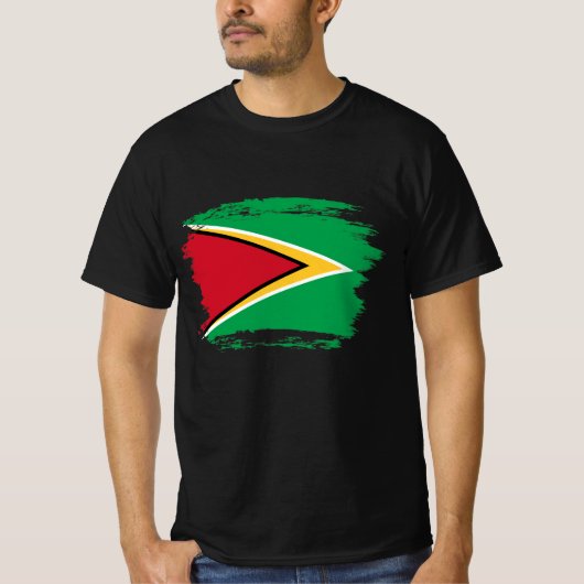 Guyana vlag t-shirt (Voorkant)