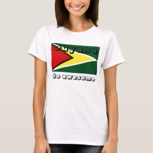 Guyana vlag t-shirts
