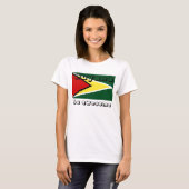 Guyana vlag t-shirts (Voorkant volledig)