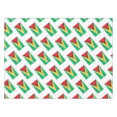 GUYANA-vlag Tafelkleed (Voorkant (Horizontaal))
