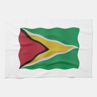 Guyana vlag theedoek