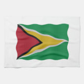 Guyana vlag theedoek (Horizontaal)