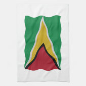 Guyana vlag theedoek (Verticaal)