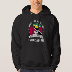 Guyana Vlag Trinidad&Tobago Geteeld Humor Trots Hoodie