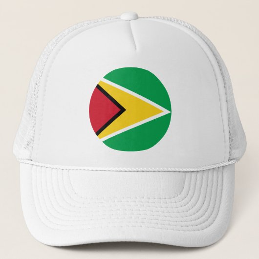 Guyana vlag trucker pet (Voorkant)