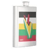 Guyana Vlag Victory Sign Patriotic Flacon (Rechts)