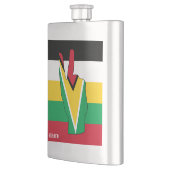 Guyana Vlag Victory Sign Patriotic Flacon (Links)