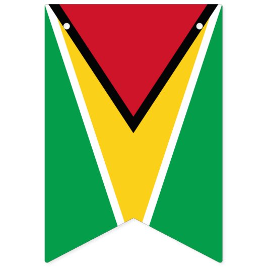 Guyana vlag vlaggetjes (Tweede vlag)