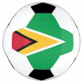 Guyana vlag voetbal (Voorkant)