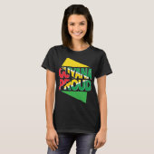 Guyana Vlag Zuid-Amerika Guyanese Mannen Vrouwen G T-shirt (Voorkant volledig)