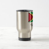 Guyana-vlaggenontwerp Reisbeker (Center)