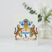 Guyana wapenstilstand briefkaart (Staand voorkant)