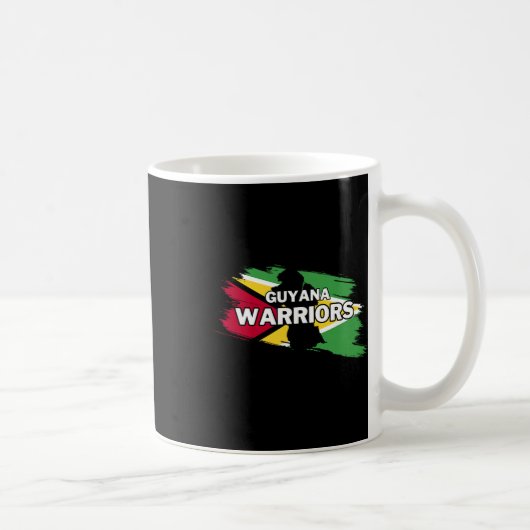 Guyana Warriors Cricket Koffiemok (Rechts)
