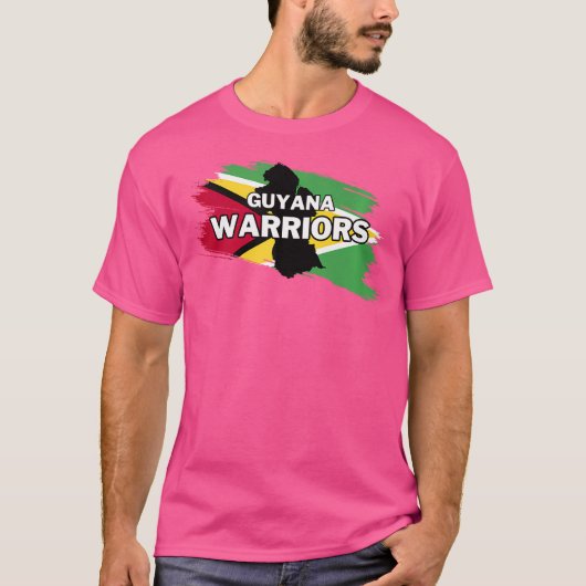 Guyana Warriors Cricket T-shirt (Voorkant)