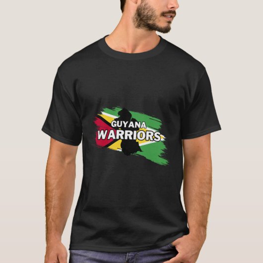 Guyana Warriors Cricket T-shirt (Voorkant)