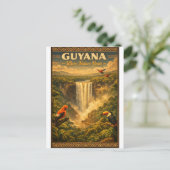 GUYANA – Where Nature Roars Briefkaart (Staand voorkant)