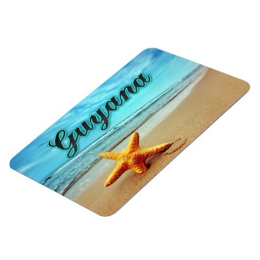 Guyana-zeester Magneet (Linkerzijde)