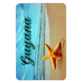 Guyana-zeester Magneet (Verticaal)