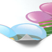 Guyana Zuid-amerikaans paradijsreisposter Poster (Hoek)