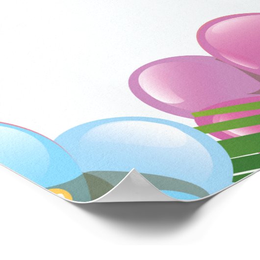 Guyana Zuid-amerikaans paradijsreisposter Poster (Hoek)