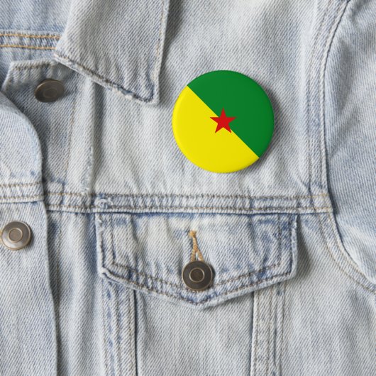 Guyane Fisheye Flag Button (In situ)