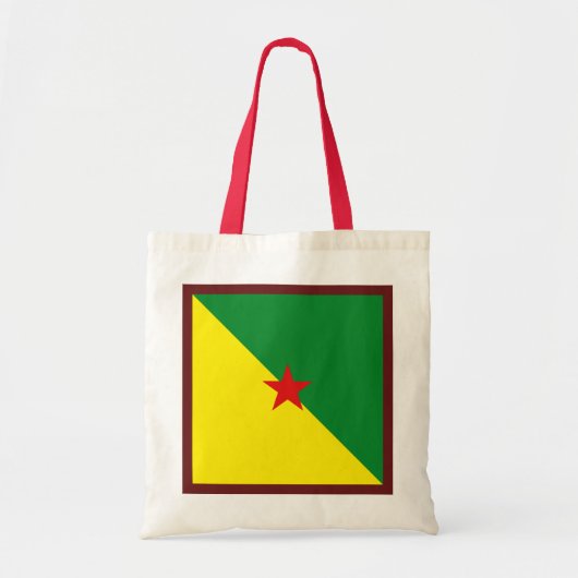 Guyane Flag Bag Tote Bag (Voorkant)
