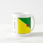 Guyane Flag + Map Mok (Voorkant rechts)