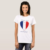 Guyane Vlag Liefje T-Shirt (Voorkant volledig)