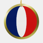 Guyane Vlag Ornament (Achterkant)