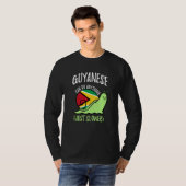 Guyanese Can Do Anything Just Slower Guyana T-shirt (Voorkant volledig)