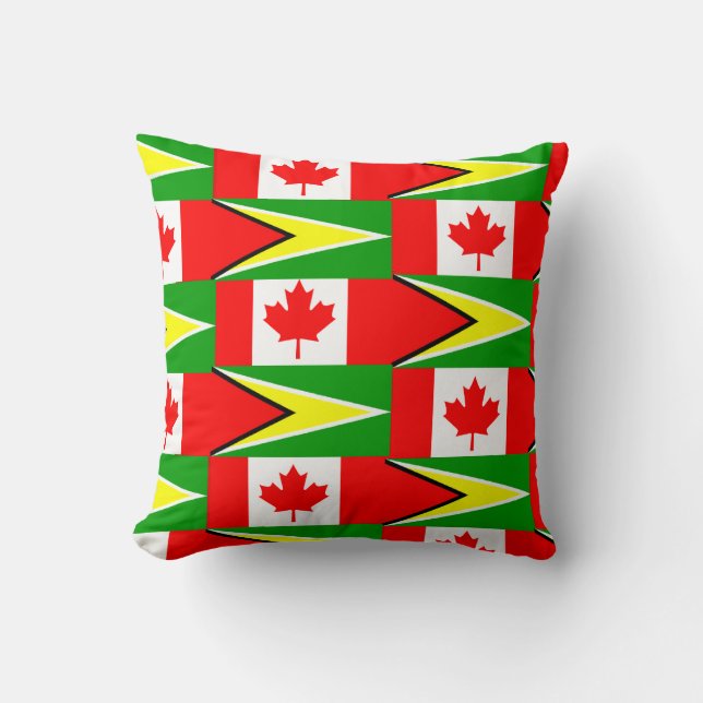 guyanese-canadese pijp kussen (Voorkant)