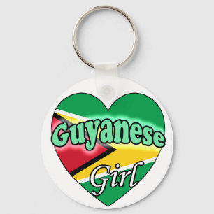 Guyanese Girl Sleutelhanger
