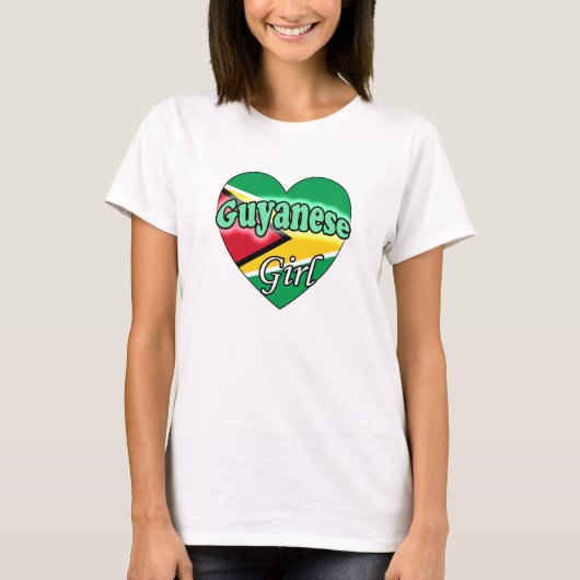 Guyanese Girl T-shirt (Voorkant)