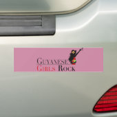 Guyanese Girls Rock Bumperstickers (Op auto)
