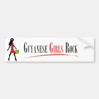 Guyanese Girls Rock Bumperstickers