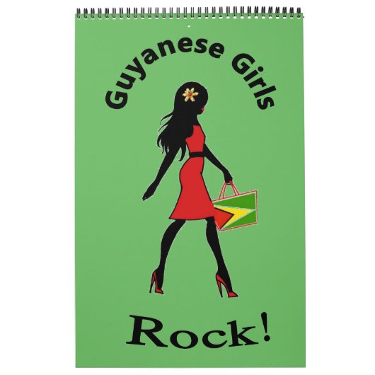 Guyanese Girls Rock Calendar Kalender (Hoes)