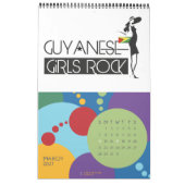 Guyanese Girls Rock Calendar Kalender (Mar 2027)