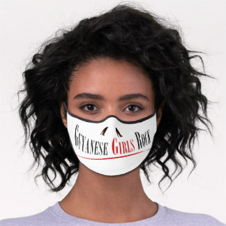 Guyanese Girls Rock-masker Premium Mondkapje