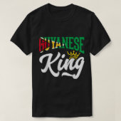 Guyanese koning Guyana Guyana vlag T-shirt (Design voorkant)