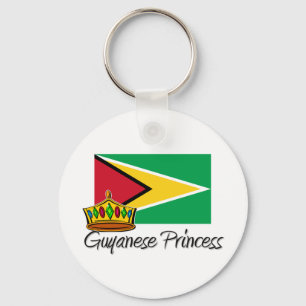 Guyanese prinses sleutelhanger