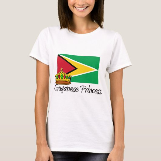 Guyanese prinses t-shirt (Voorkant)