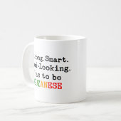 guyanese sterk koffiemok (Voorkant links)