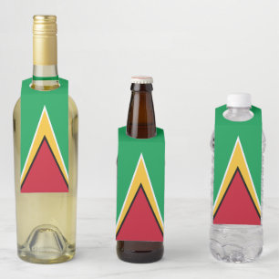 Guyanese vlag flessenhanger