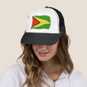 Guyanese vlag hoed trucker pet (In situ)